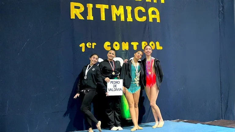 Nuestra selección de gimnasia rítmica brilló en competencia realizada en Chicureo