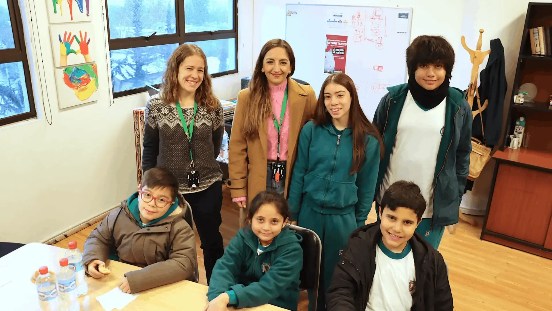 Rector recognizes students who represented CPV in a national spelling bee.