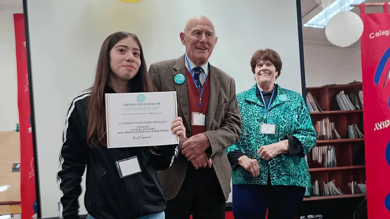 CPDV student excelled in the national final of the ESU Creative Writing competition.