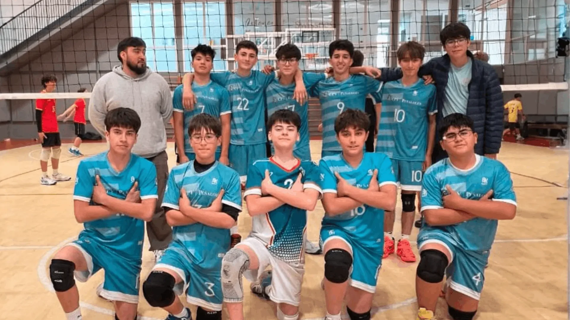 The CPV Peñalolén U-16 team took third place in the LMVE Silver Cup.